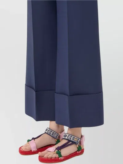 Valentino Embroidered Fabric Lake Powell Sandals