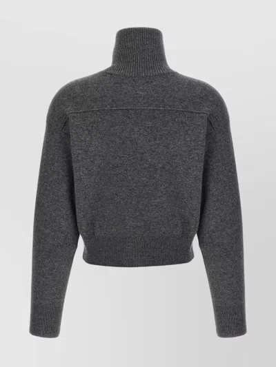 Brunello Cucinelli Women Cashermere Zipped Cardigan In Gray