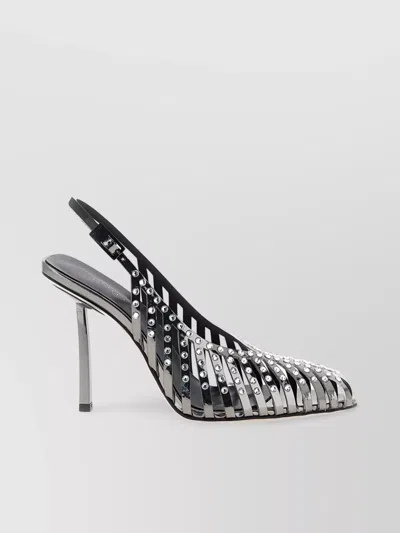Le Silla Slingback Studded Embellishments Open Sides