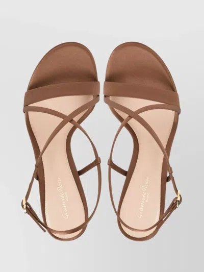 Gianvito Rossi Slingback Cross-strap Sandals