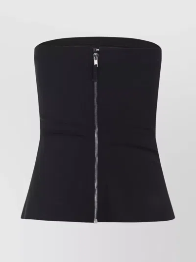 Rick Owens Wool Bustier Band Top