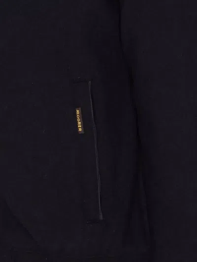 Moorer Long Sleeve Casual Jacket In Black