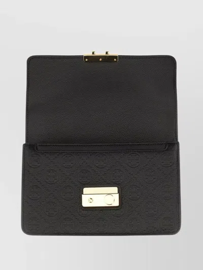 Tory Burch Shoulder Bag With Adjustable Strap And Textured Finish