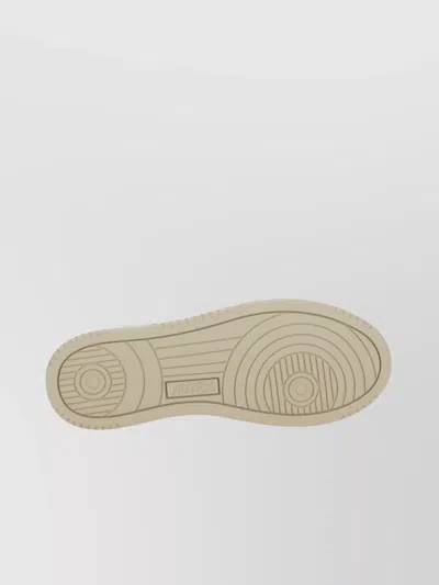 Autry Sneakers With Contrasting Heel Tab And Perforated Toe