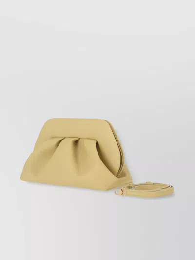 Themoirè Pleated Structure Clutch Bag