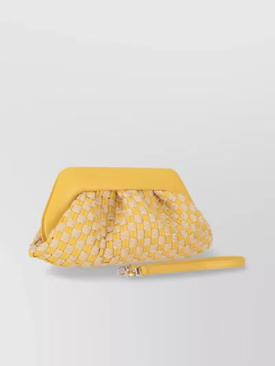 Themoirè Micro Weaved Straw Mini Bag