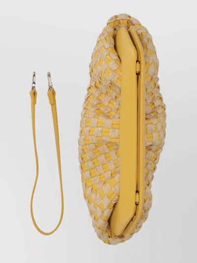 Themoirè Micro Weaved Straw Mini Bag