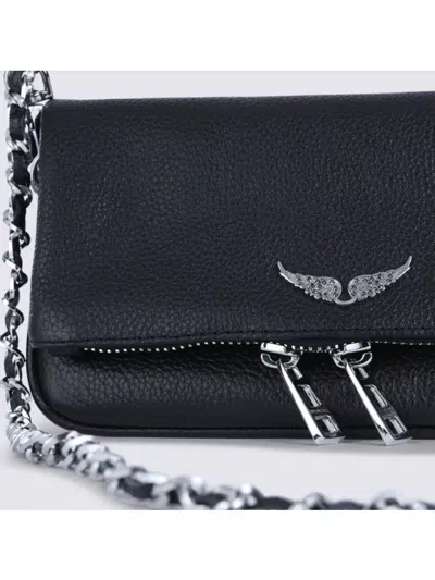 Zadig & Voltaire Chain Strap Textured Finish Shoulder Bag
