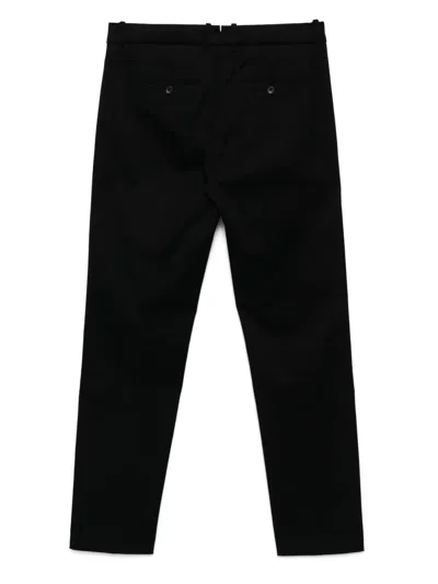 James Perse Cashmere Touch Twill Trousers In Black