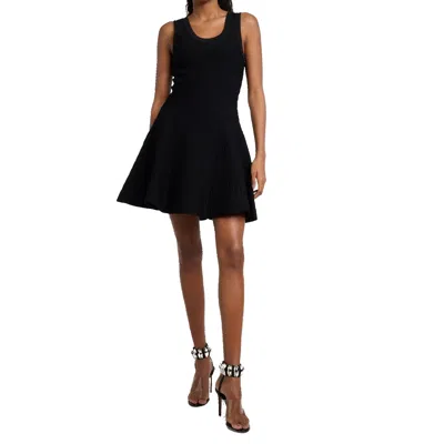 Alaïa Alaia Croco Mini Dress Women In Black