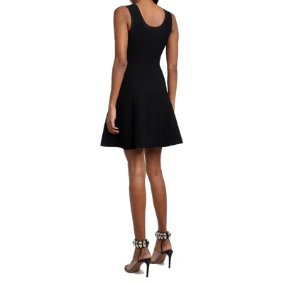 Alaïa Alaia Croco Mini Dress Women In Black
