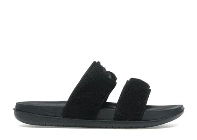 Pre-owned Nike Offcourt Duo Slide (women's) Sneakers In Black/dark Smoke Grey