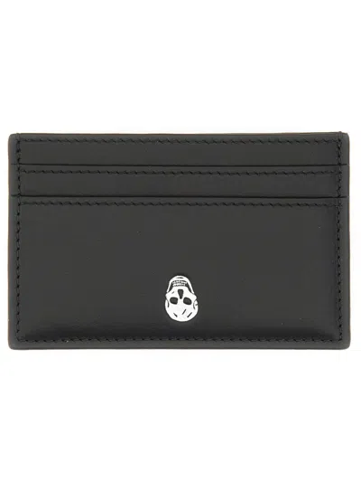 Alexander Mcqueen Compact Design Wallet With Minimalist Style