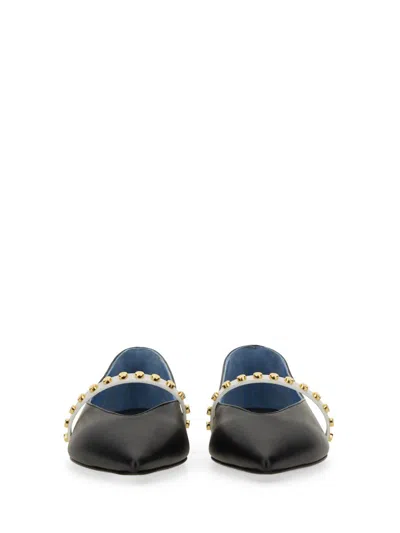 Alexander Mcqueen Studded Strap Ballerina Shoes