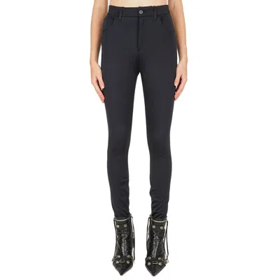 Balenciaga Logo Leggings Women In Black