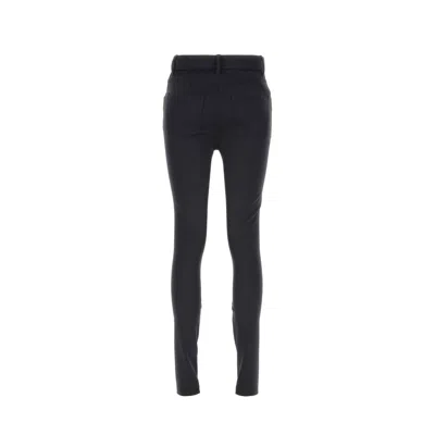 Balenciaga Logo Leggings Women In Black