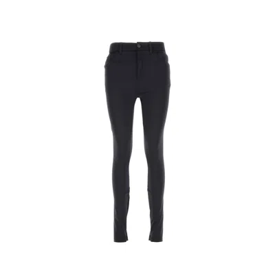 Balenciaga Logo Leggings Women In Black