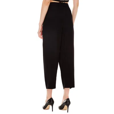 Balmain Viscose Pants Women In Black