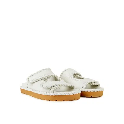 Bottega Veneta Jack Leather Braid Dual-grip Sandals