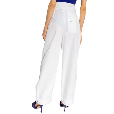 Bottega Veneta Loose-fitting Trousers In White