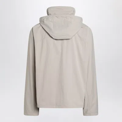 Bottega Veneta Women Beige Technical Nylon Jacket In Gray