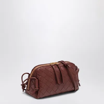 Bottega Veneta Women Brown Plaited Concert Clutch Bag