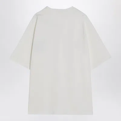 Bottega Veneta Womens Chalk Patch-pockets Relaxed-fit Cotton-jersey T-shirt Xl In White
