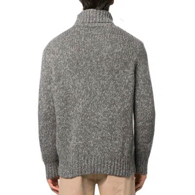 Brunello Cucinelli Man Turtleneck Grey Size 46 Cashmere In Gray