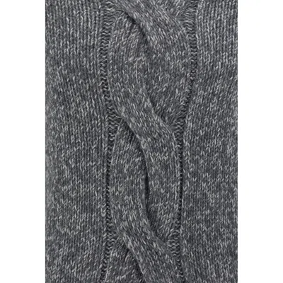Brunello Cucinelli Man Turtleneck Grey Size 46 Cashmere In Gray