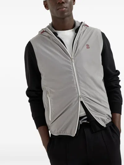 Brunello Cucinelli Nylon Down Vest