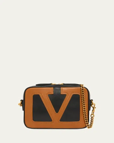 Valentino Garavani Viva Superstar Leather Crossbody Bag In Multi