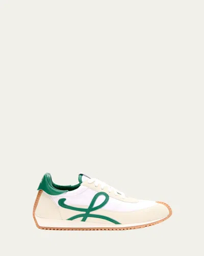 Loewe Flow Runner 2.0 Sneakers In White
