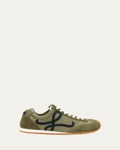 Loewe Ballet Runner 2.0 Sneakers In Green
