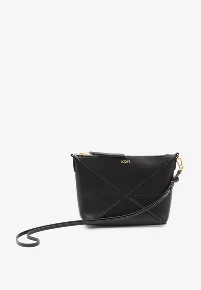Loewe Puzzle Fold Pochette Leather Shoulder Bag