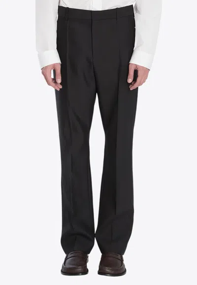 Loewe Wool And Silk Tailored Trousers