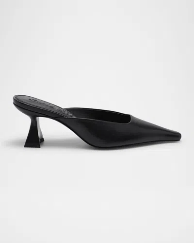 Cult Gaia Aster Leather Mules
