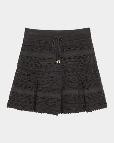 Zimmermann Lucky Lace Knit Shorts
