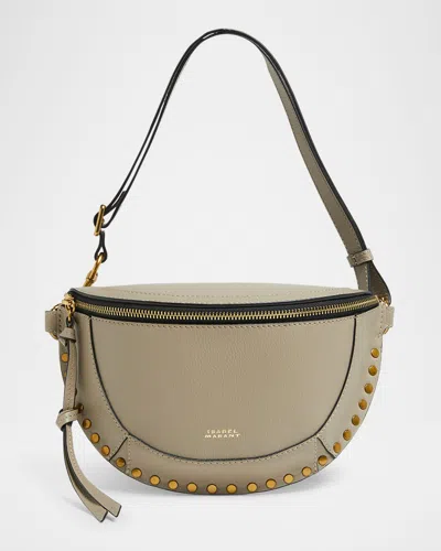 Isabel Marant Skano Studded Leather Shoulder Bag