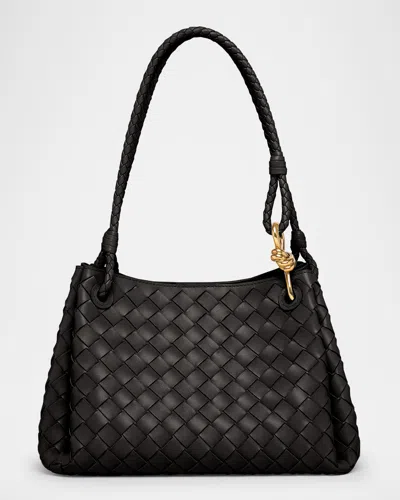 Bottega Veneta Parachute Medium Nappa Leather Shoulder Bag