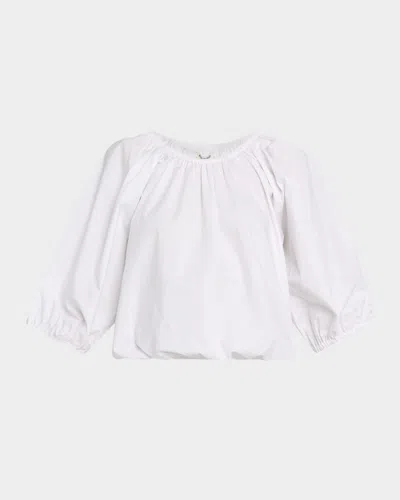 By Malene Birger Lelow Blouson Organic Cotton Blouse