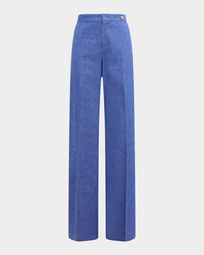 Callas Milano Jane Wide-leg Stretch Twill Jeans