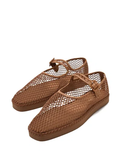 Loeffler Randall Rita Ballet Flats In Brown