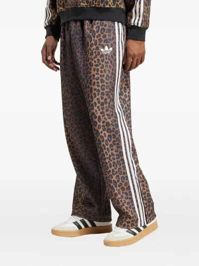 Adidas Originals 'firebird Loose' Track Pants In Brown