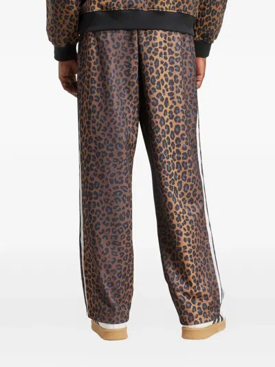 Adidas Originals 'firebird Loose' Track Pants In Brown