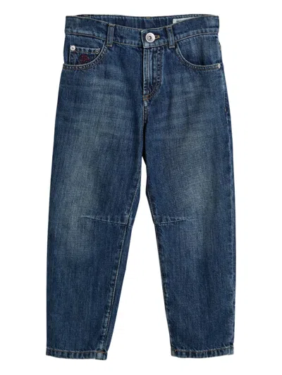 Brunello Cucinelli Cotton Jeans In Blue