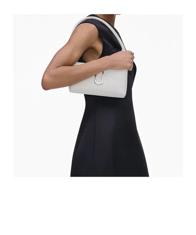 Marc Jacobs The Snapshot Dtm Pochette Shoulder Bag In White