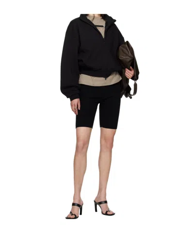 Essentials Logo Patch Shorts In Black