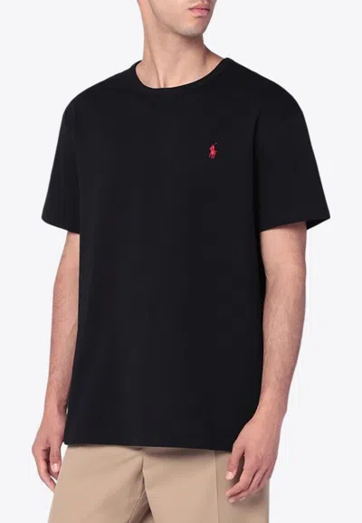 Polo Ralph Lauren Classic Fit Performance Jersey T-shirt In Black