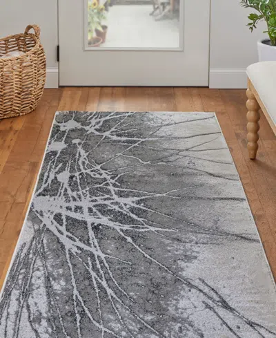 Feizy Astra 39l5f 2'10"x7'10" Runner Area Rug In Gray
