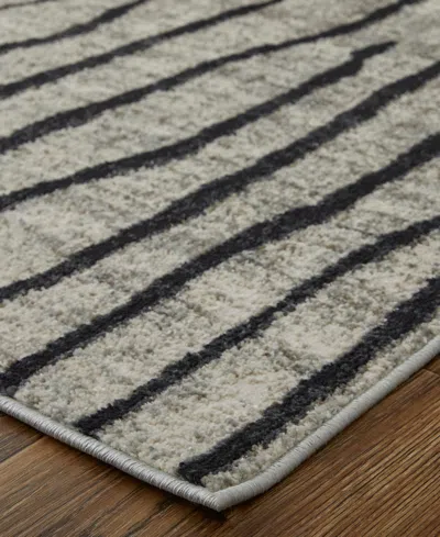Feizy Kano 39lif 2'2"x3' Area Rug In Gray